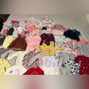0-3/3-6 month baby girl lot
